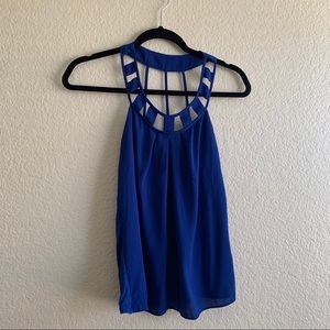 Blue Express tank top